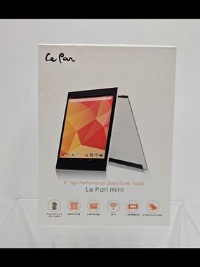 Source Unknown Le Pan mini Tablet - White & Black
